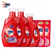 OMO 奥妙 全自动洗衣液 (3kg*2瓶+2kg+480g*2袋)*2件 薰衣草+樱花香