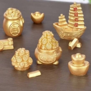 京东极速版:良舍匠筑 财运滚滚微景观diy摆件  款式随机 1只*4件