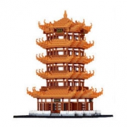 PLUS会员：ZHEGAO 哲高 建筑系列 黄鹤楼-4032颗粒