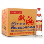 双沟 大曲优异 53度500ml*12瓶 整箱装浓香型白酒 光瓶自饮优质粮食酒口感绵柔 送礼宴席