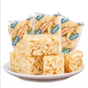 京东极速版：徐福记  芝麻味+蛋酥味 沙琪玛  500g