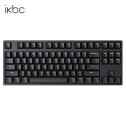 iKBC W200 87键 2.4G无线机械键盘 黑色 Cherry红轴