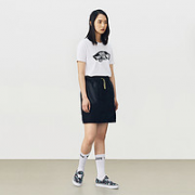 VANS 范斯 VN0A4MM7WHT1 男女情侣短袖T恤