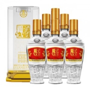 天猫超市 五粮液股份尊酒 52度纯粮浓香型白酒 500ml*6瓶