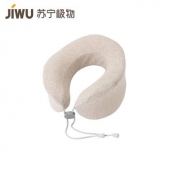 凑单品：JIWU 苏宁极物 记忆绵U型枕