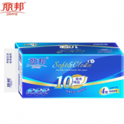 棉柔舒适！Libang 丽邦 原木纯品系列 卷纸 4层700克10卷