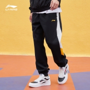 双11预售：LI-NING 李宁 AKLQS73 男士加绒运动裤