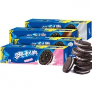 京喜APP：OREO 奥利奥 夹心饼干 116g*4盒（4口味各1盒）