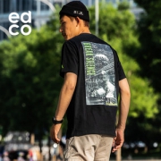 机能户外潮牌 艾德克EDCO 赛博朋克印花 男女纯棉T恤