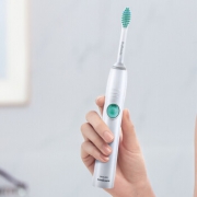 PLUS会员：PHILIPS 飞利浦 HX6512/35 电动牙刷 白色(自带刷头*2)