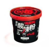 嗨皮鸭  重庆酸辣粉 132g*3桶装