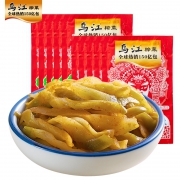 聚划算百亿补贴：乌江涪陵榨菜 22g*14袋（送15g*3袋）