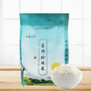 京东极速版:稻蟹天下 盘锦大米 东北珍珠米 5斤