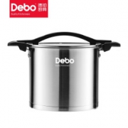 Debo 德铂 三层复底不锈钢炖锅 22cm