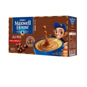 Maxwell House 麦斯威尔 3合1特浓咖啡13g*60条盒装速溶提神送礼品*2件