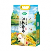 十月稻田 长粒香大米5kg 东北大米10斤 ＊2件