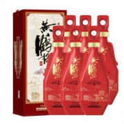 黄鹤楼 酒 更上层楼三楼 52度整箱装白酒500ml*6瓶 口感浓香型