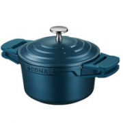 Midea 美的 珐琅汤锅 16cm 宝石蓝
