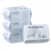Babycare 婴儿干湿两用小熊棉柔巾 80抽*8包