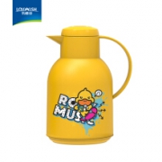 乐唯诗 G-DUCK联名 按压款保温壶 1000ml