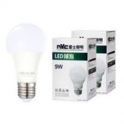 nvc-lighting 雷士照明 LED球泡 E27大口 正白光 9W