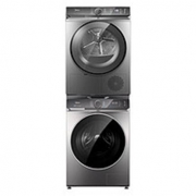双11预售、PLUS会员：Midea 美的 初见系列 MG100V90WIADY+MH100VH90WY 热泵式洗烘套装