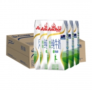 88VIP：Anchor 安佳 成人脱脂纯牛奶 250ml*24盒