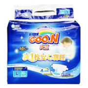 新用户！GOO.N 大王 甜睡系列 婴儿纸尿裤 L30片