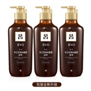 韩国进口 RYO 黄吕 防脱固发洗发水 500ml*3瓶