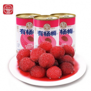 临期低价、PLUS会员！中华老字号 德和 有杨梅罐头  400g*6罐