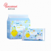 棉柔世家 Fulcotton 婴儿保湿因子柔纸巾 敏感肌可用 40抽*6包*3件