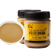 纯芝麻酱 200g*2瓶装 火锅蘸料 拌面都好