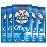 DEVONDALE 德运 全脂成人奶粉 1kg*5袋