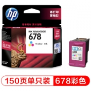 HP 惠普 678 原装彩色墨盒