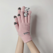 可触屏！向朵 加厚保暖可爱手套