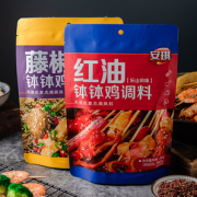 安琪火锅麻辣烫底料红油调味料250g