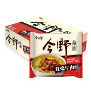 今麦郎 红烧牛肉面24袋 今野拉面 整箱装