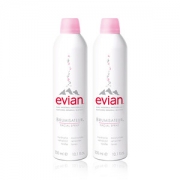 法国进口 依云 保湿舒缓 矿泉水喷雾 300ml*2瓶