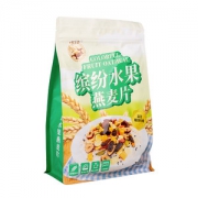 优佳 即食冲饮 缤纷水果燕麦片 400g