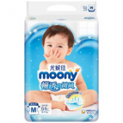 moony 畅透系列 婴儿纸尿裤 M 64片