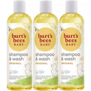 Burt's Bees 小蜜蜂 婴儿二合一洗发沐浴露 350ml*3瓶