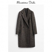 双11预售：Massimo Dutti 06455645800 女士长款羊毛外套