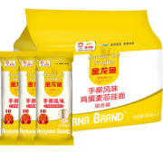 亲子会员！金龙鱼 手擀风味鸡蛋挂面 组合装900g*3袋
