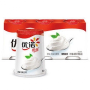 PLUS会员：优诺 优丝 原味风味发酵乳 135g*3杯