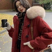 La Chapelle 拉夏贝尔 914613432 女士中长款棉服外套