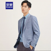罗蒙 休闲西服男 32A49浅蓝 17092B(46B) 2件