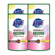 京喜app：超能 洗衣液500ml*4