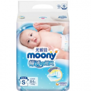 88VIP！moony 畅透系列 婴儿纸尿裤 S 84片