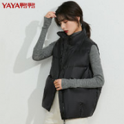 YAYA 鸭鸭羽绒服 女士白鸭绒羽绒马甲 DSD06C0010