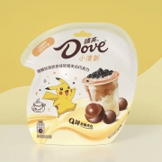 限区域：德芙（Dove）黑糖珍珠奶茶味 软糖夹心巧克力 30g袋*2件